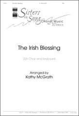 The Irish Blessing SSA choral sheet music cover